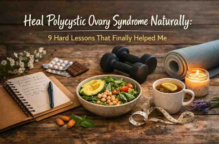 Heal Polycystic ovary Syndrome naturally: 9 hard lessons that finally gave me some relief