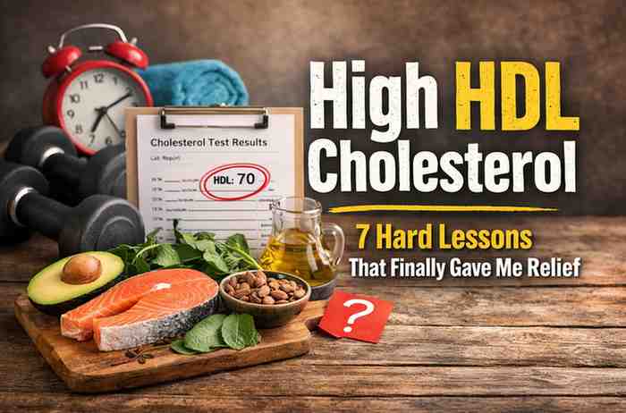 High Hdl Cholestrol 7 Hard Lessons That Finally Gave Me Relief After Years of Frustration