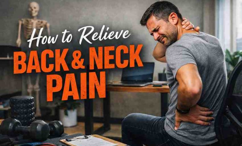 How to Relieve Back and Neck Pain 9 Honest Fixes That Actually Bring Relief