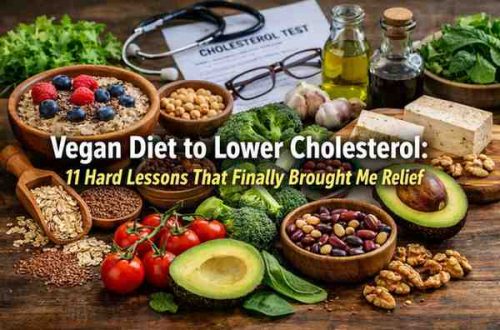 Vegan diet to lower cholesterol 11 hard lessons that finally brought me relief