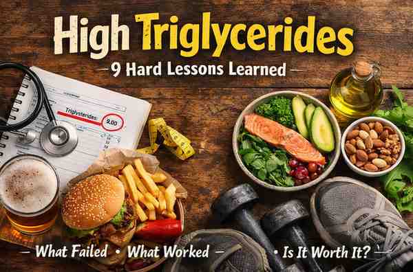 High Triglycerides 9 Hard Lessons Real Frustration and the Relief That Finally Showed Up