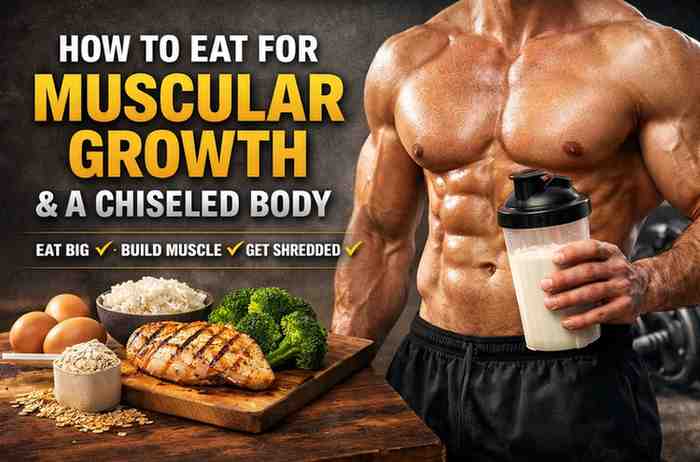 How To Eat For Muscular Growth And A Chiseled Body 9 Hard Truths Most People Learn Too Late And The Relief Of Doing It Right 1