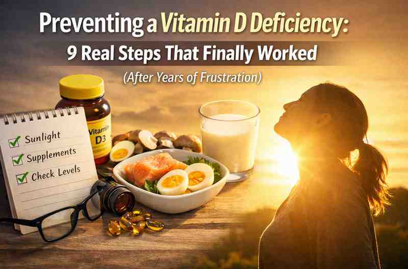 Prevent a Vitamin D deficiency: 9 Real Steps That Finally Gave Me Relief (After Years of Frustration)