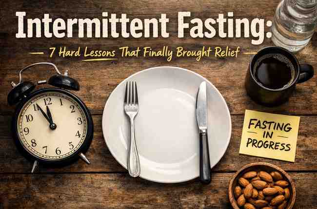 Intermittent fasting: 7 hard lessons that finally brought relief