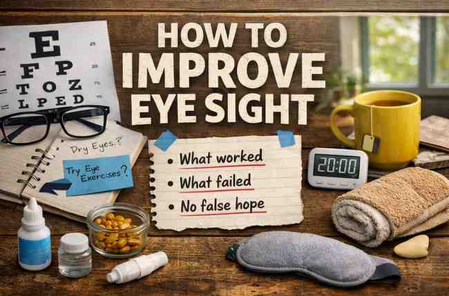 How To Improve Eye Sight 9 Honest Lessons I Learned The Hard Way Relief Without False Hope 1
