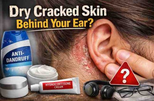 Dry Cracked Skin Behind Your Ear 9 Real Causes Frustration What Actually Brings Relief