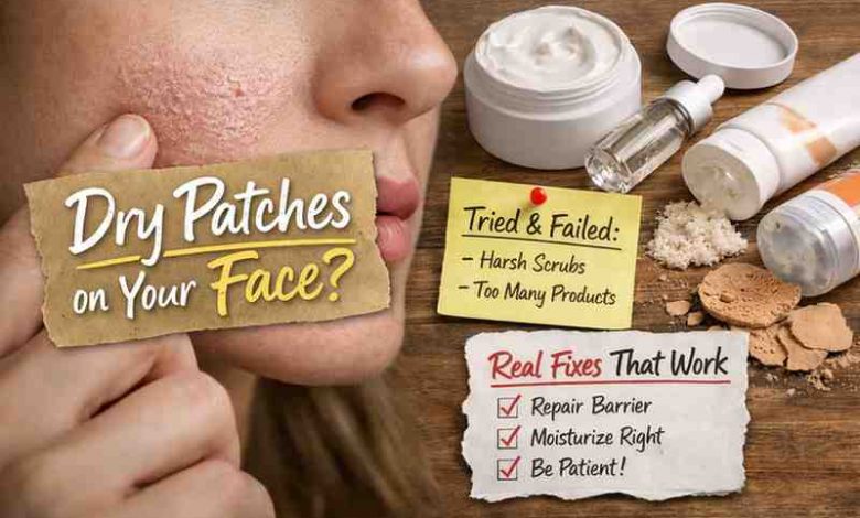 Dry Patches on Your Face 9 Honest Fixes That Actually Bring Relief