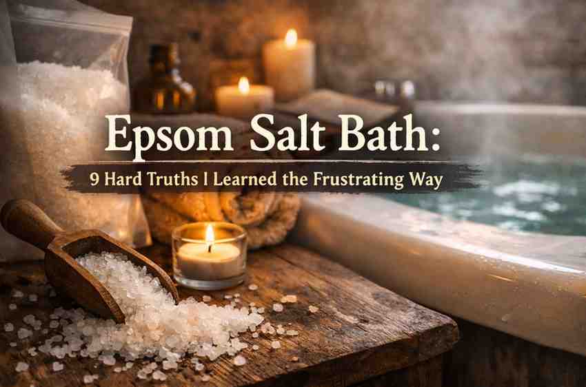 Epsom Salt Bath: 9 Hard Truths I Learned the Frustrating Way (and the Relief Was Real)