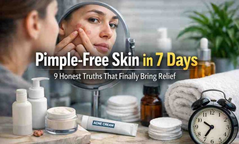 Pimple Free Skin in 7 Days 9 Honest Truths That Finally Bring Relief