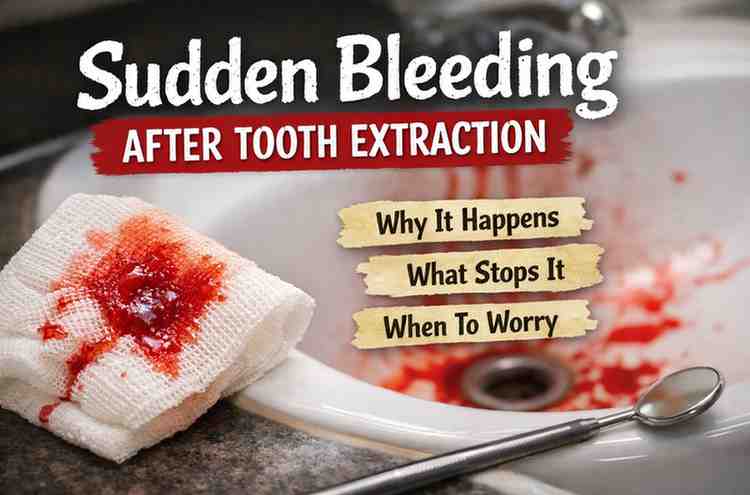 Sudden Bleeding After Tooth Extraction: 9 Hard Truths That Bring Relief