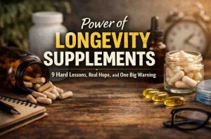 Power of Longevity Supplements 9 Hard Lessons Real Hope and One Big Warning