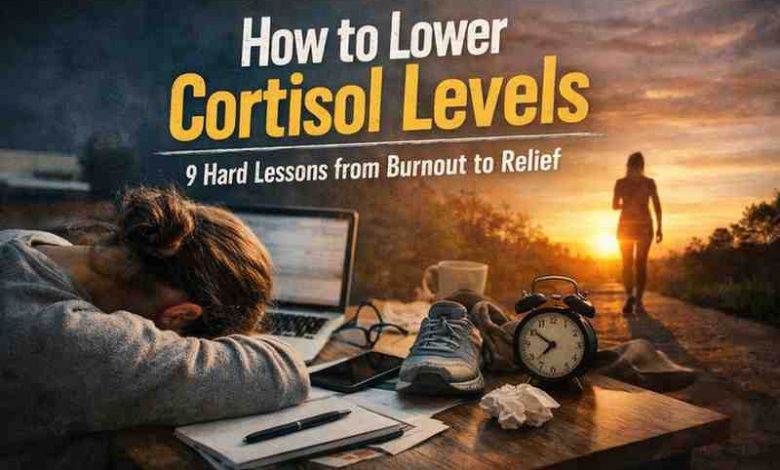 How to Lower Cortisol Levels 9 Hard Lessons From Burnout to Real Relief