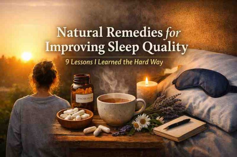 Natural Remedies For Improving Sleep Quality 9 Honest Lessons From Frustration To Relief 1