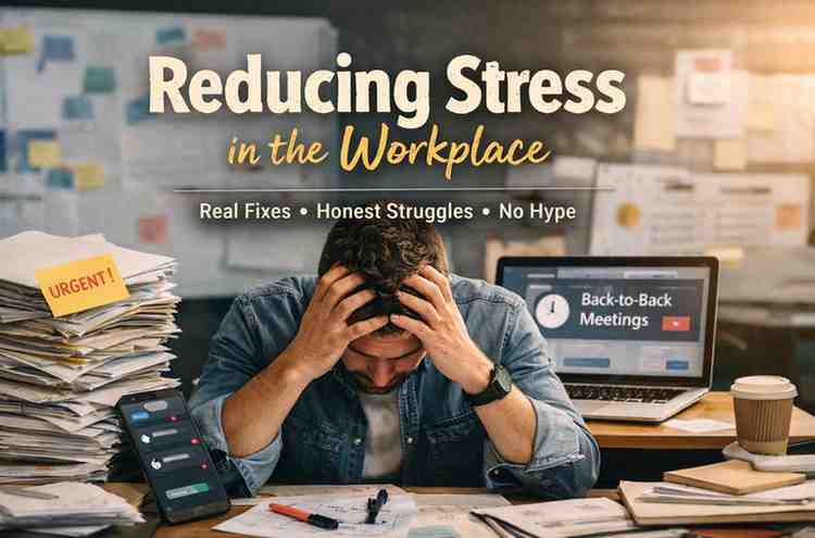 Reducing Stress in the Workplace: 13 Hard-Won Fixes for Real Relief (Not False Hope)
