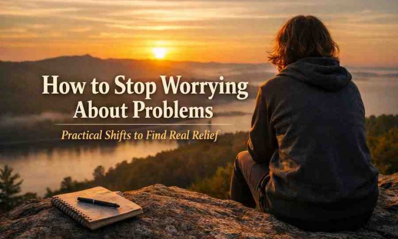 How to Stop Worrying About Problems 9 Grounded Shifts That Actually Bring Relief