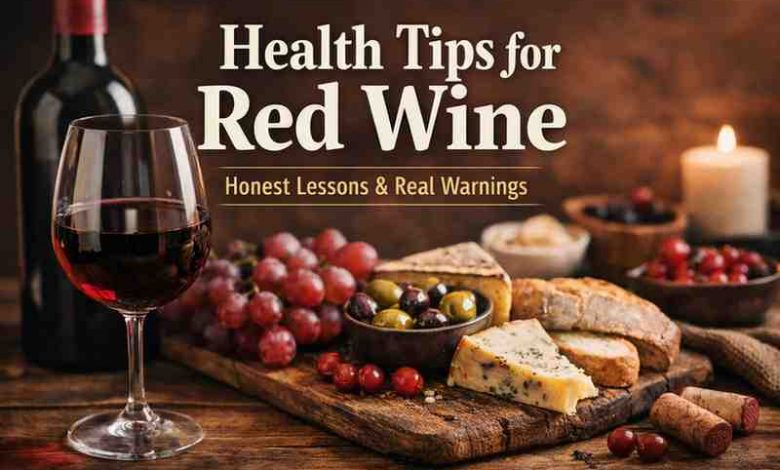Health Tips for Red Wine 9 Honest Lessons That Bring Relief and a Few Warnings