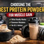Choosing Best Protein Powder for Muscle Gain 9 Honest Lessons After Watching the Frustration