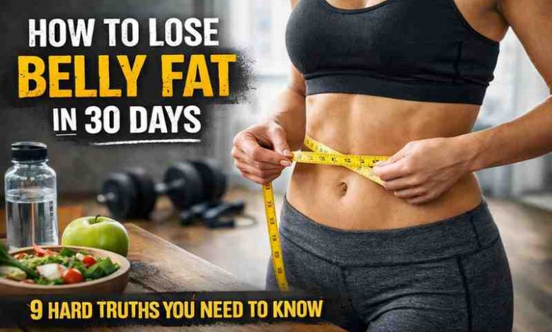How to Lose Belly Fat in 30 Days 9 Honest Truths Most People Learn the Hard Way And Why It Finally Clicks