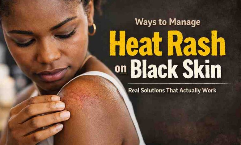 Ways to Manage Heat Rash on Black Skin 11 Grounded Fixes That Actually Bring Relief