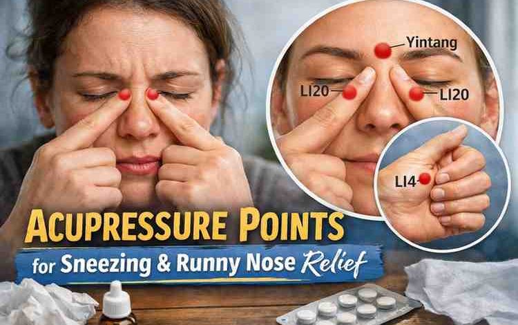 Acupressure Points for Sneezing and Runny Nose Relief 7 Real Fixes That Finally Brought Relief