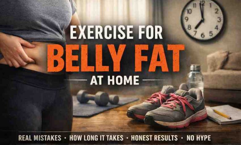 Exercise for Belly Fat at Home 9 Hard Earned Shifts That Finally Bring Relief