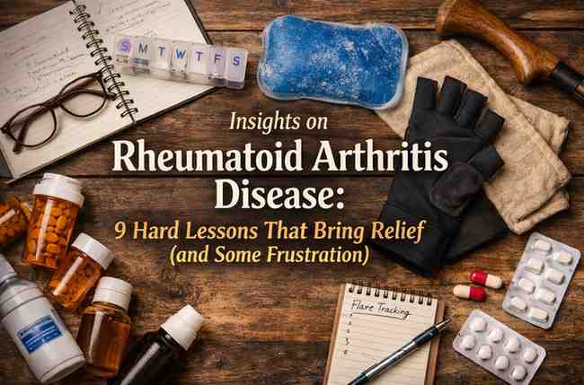 Insights on Rheumatoid Arthritis Disease 9 Hard Lessons That Bring Relief and Some Frustration
