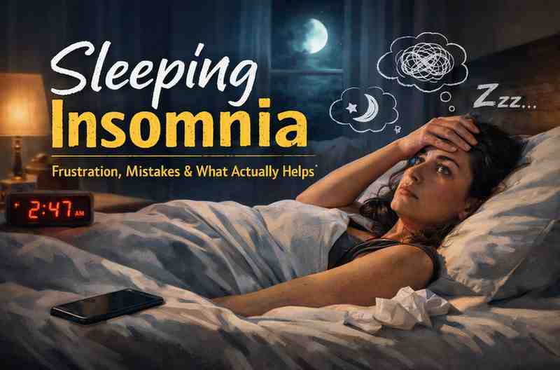 Sleeping Insomnia: 7 Frustrating Patterns I’ve Seen (and the Relief People Don’t Expect)