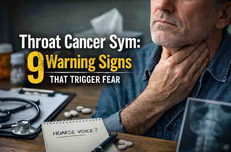 Throat Cancer Sym: 9 Warning Signs That Trigger Fear — and What Actually Helps