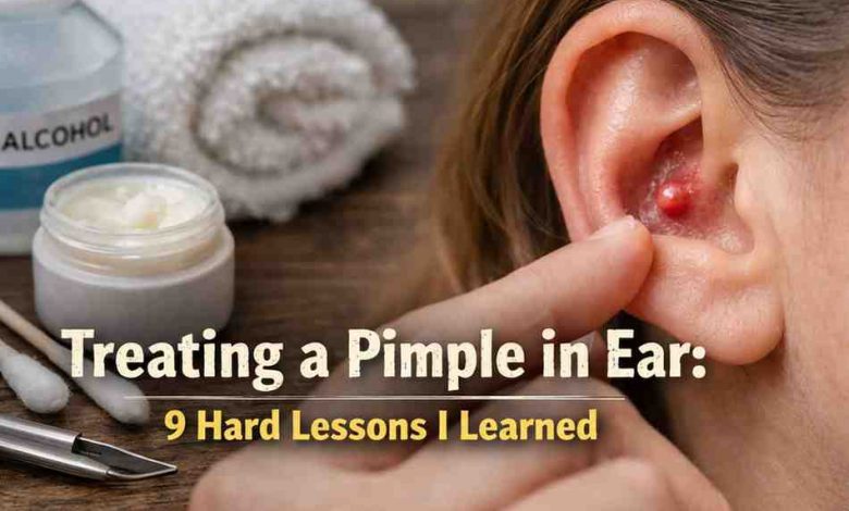 Treating a Pimple in Ear 9 Hard Lessons That Finally Brought Relief