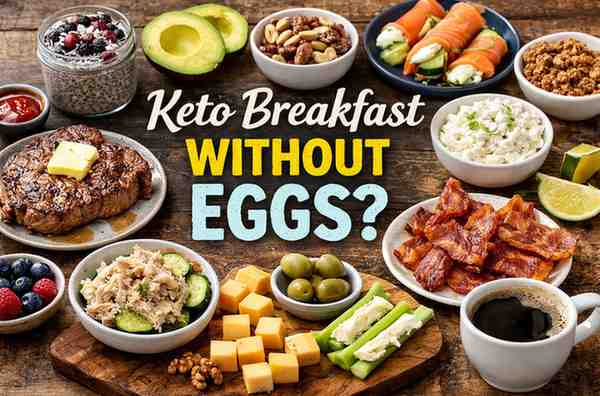 Keto Breakfast Without Eggs 17 Surprisingly Good Options When Youre Just Over Eggs 1
