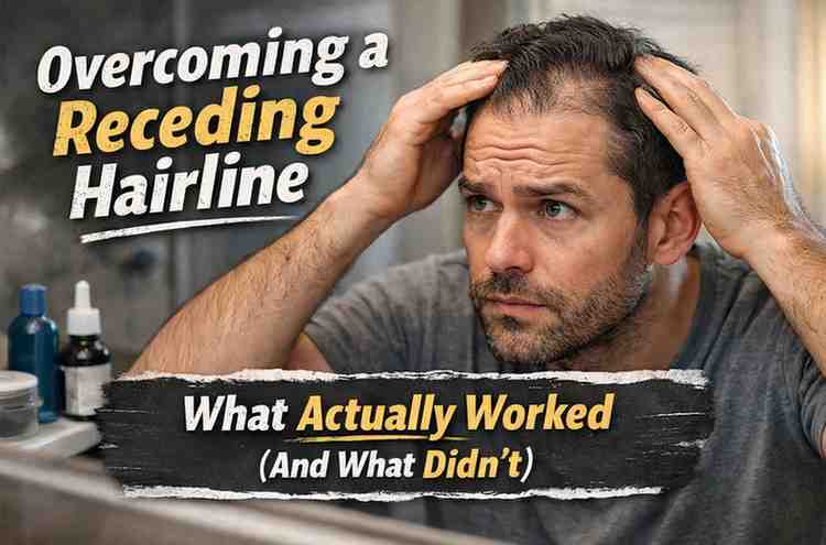 Overcome Mens Hair Receding Hairline 9 Brutally Honest Wins And Losses From My Messy Journey 1