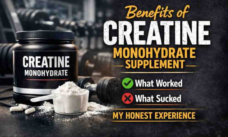 Benefits of Creatine Monohydrate Supplement: 7 Real Changes I Noticed (and 2 I Didn’t Love)