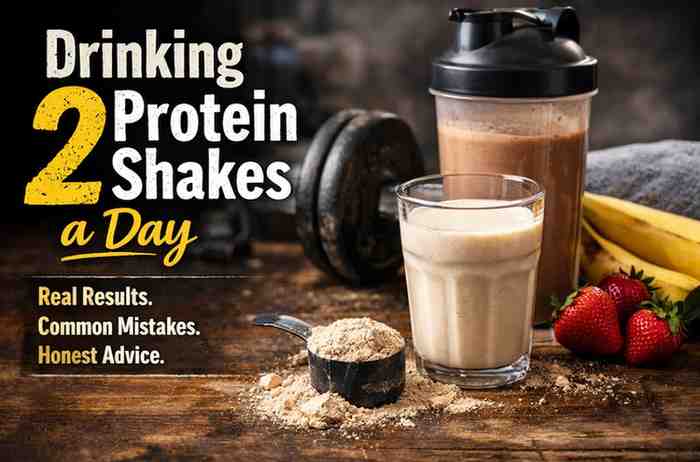 Drinking 2 Protein Shakes a Day 9 Real Lessons After Watching People Try It Hope Mistakes and What Actually Works