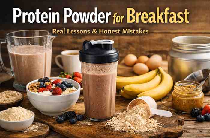 Protein Powder for Breakfast 9 Real Lessons That Finally Bring Relief to the Morning Nutrition Struggle