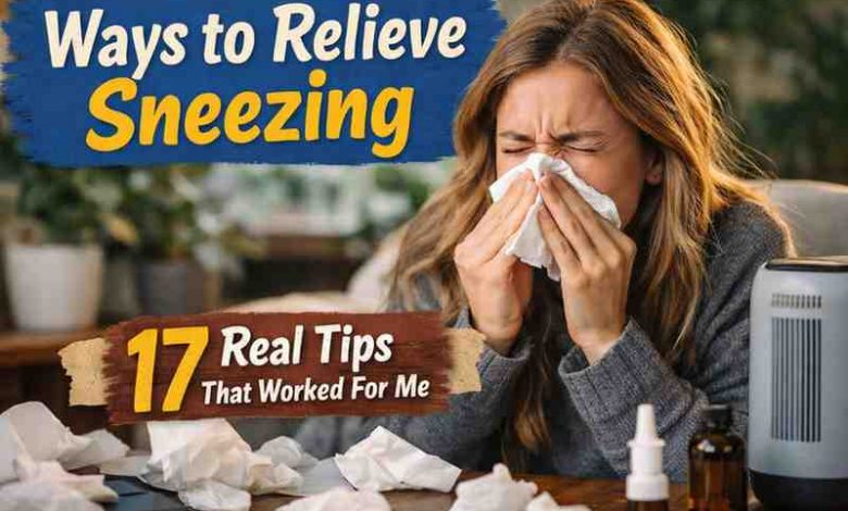 Ways to Relieve Sneezing: 17 Surprisingly Real Tricks That Actually Helped Me Stop Losing My Mind