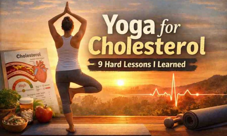 Yoga for Cholesterol: 9 Hard Lessons I Learned When My Heart Numbers Freaked Me Out