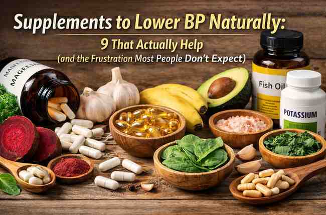 Supplements To Lower Bp Naturally 9 That Actually Help And The Frustration Most People Dont Expect 1