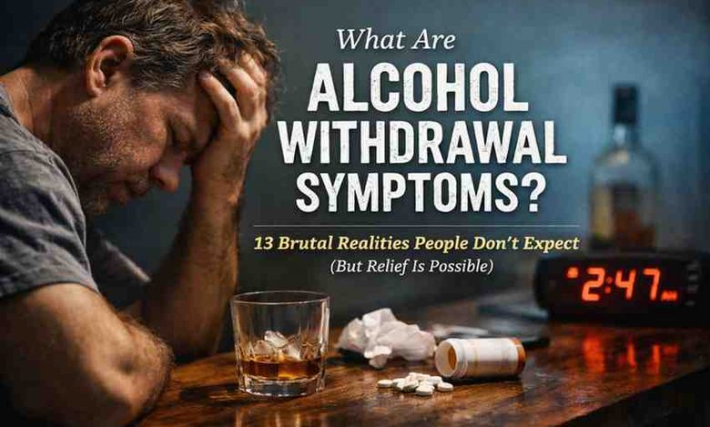 What Are Alcohol Withdrawal Symptoms 13 Brutal Realities People Dont Expect But Relief Is Possible