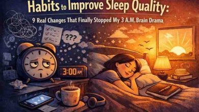 Habits to Improve Sleep Quality 9 Real Changes That Finally Stopped My 3 A.M. Brain Drama