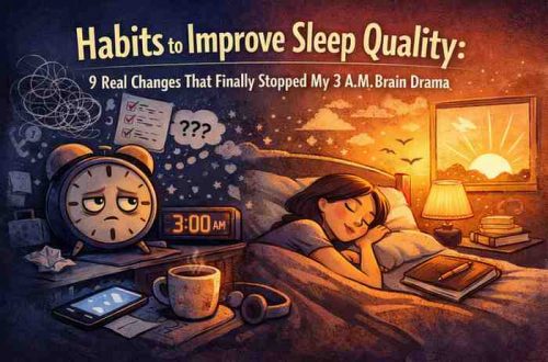 Habits to Improve Sleep Quality 9 Real Changes That Finally Stopped My 3 A.M. Brain Drama
