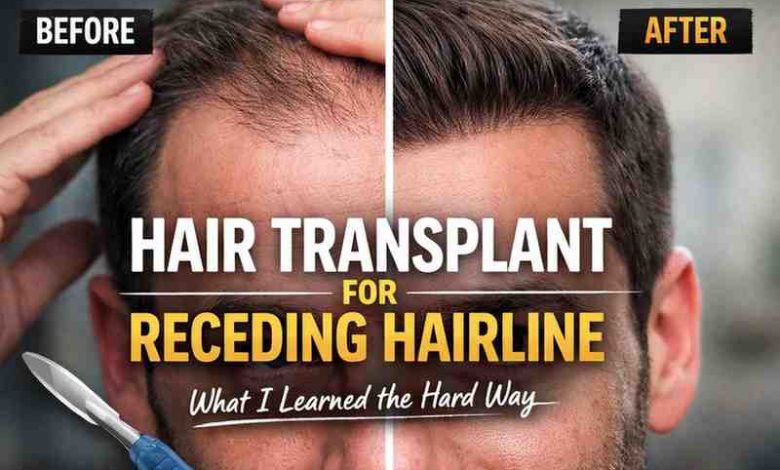 Hair Transplant for Receding Hairline: 7 Honest Things I Learned the Hard Way