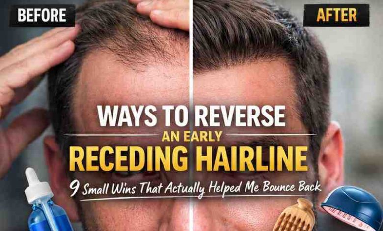 Ways to Reverse an Early Receding Hairline: 9 Small Wins That Actually Helped Me Bounce Back