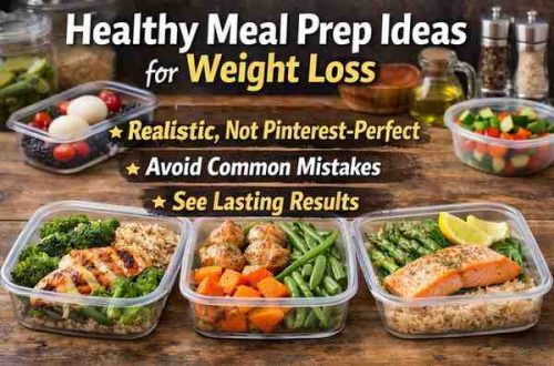 Healthy Meal Prep Ideas for Weight Loss 17 Realistic Fixes That Finally Stop the Weekly Diet Frustration