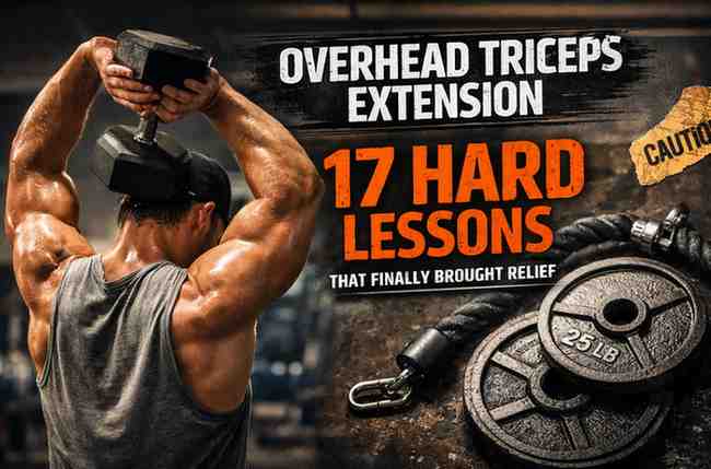 Overhead Triceps Extension 17 Hard Lessons That Finally Brought Relief And Real Growth 1