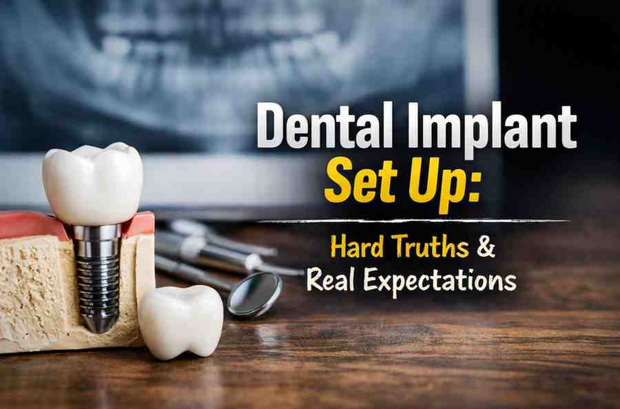 Dental implant set up: 9 hard truths I’ve seen people learn the frustrating way