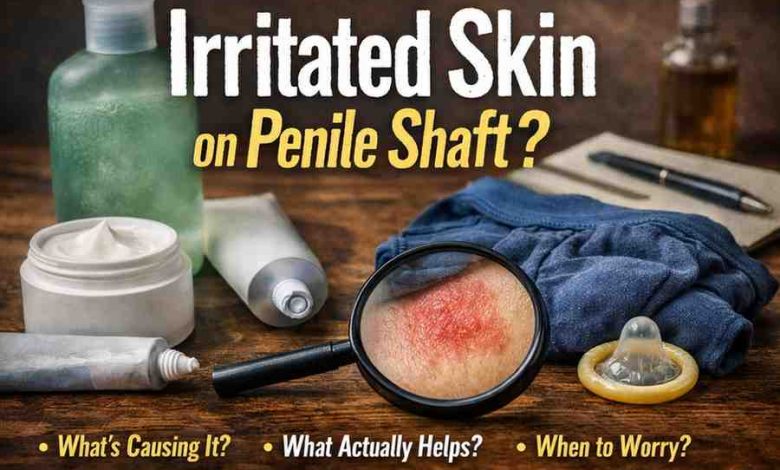 irritated skin on penile shaft 11 frustrating causes ive seen and what actually helps