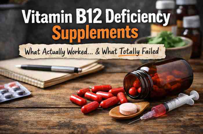 Vitamin b12 deficiency supplements 7 hard truths that finally made me feel better